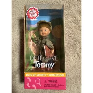 2001 MATTEL KELLY CLUB DETECTIVE TOMMY LOTS OF SECRETS CLUBHOUSE